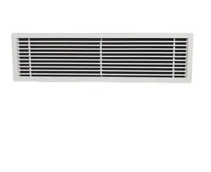 HVAC ventilasi udara kondisi udara, kisi bar slot linier udara kembali aluminium dapat disesuaikan