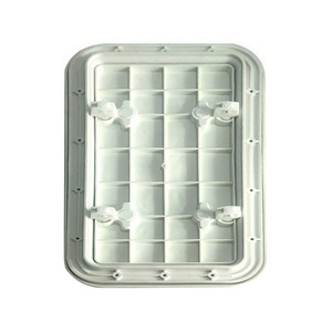 Couvercle de trappe carré en plastique pour bateau, panneau d'accès au pont pour rangement et inspection - Product Image 1