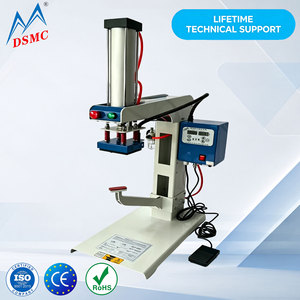 Nouvelle machine pneumatique semi-automatique compacte pour le marquage, l'estampage et le gaufrage de chaussures en cuir avec <span class=keywords><strong>gravure</strong></span> de logo et <span class=keywords><strong>presse</strong></span> à chaud pour étiquettes - Product Image 2