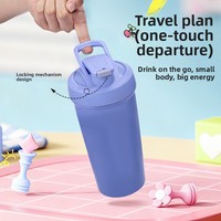 Nouveau produit 2026 : Bouteilles shaker 24 oz, Gourdes personnalisées givrées, Articles fantaisie en gros pour le sport