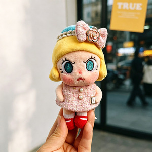 Lulan Angry Molly Plush Pendant Doll Clothes Heart Fire Bloom Series Western-style Socialite Candy <strong>Party</strong> Dress Set Reusable Easy - Product Image 1