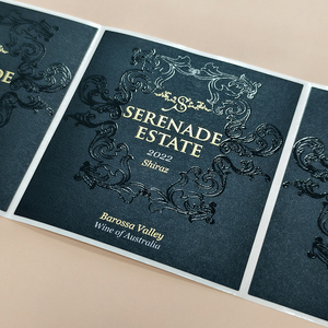Custom Anti-Uv Durable Business Logo <b>Sticker</b> Custom Printing Spot UV Embossed Self-Adhesive Durable <b>Vinyl</b> PVC Die-Cut <b>Stickers</b> - Product Image 5