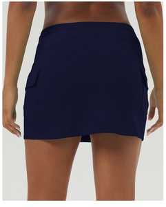 G Top กระโปรงทรงคาร์โก้สำหรับผู้หญิงกระโปรงกีฬาเอวยางยืดมีเชือกรูดกระโปรงกีฬาซับเหงื่อพร้อมกางเกงขาสั้นด้านในกระโปรงเทนนิส - Product Image 6