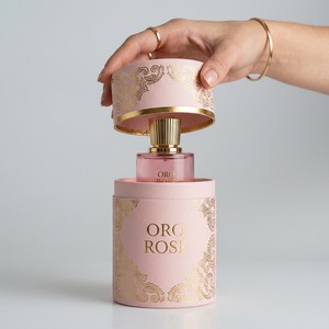Boîte cylindrique ronde en carton rigide en papier d'art de luxe pour l'emballage de parfums, cosmétiques, vente en gros personnalisée - Product Image 2