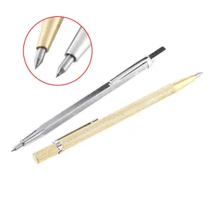 Scribe aracı karbür uçlu Scriber Tungsten karbür Scribe Metal gravür gravür kalem