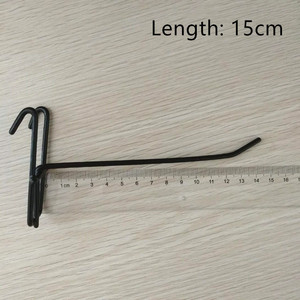Shop Display Metal <b>Hooks</b> Accessories Supermarket Display <b>Hooks</b> Metal Steel <b>Plastic</b> Hanger <b>Hooks</b> - Product Image 3