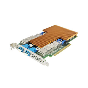 Adattatore di Rete <span class=keywords><strong>NIC</strong></span> PCI-<span class=keywords><strong>E</strong></span> X16 con Porta Fibra QSFP28 100G <span class=keywords><strong>e</strong></span> Chip Intel E810-CAM2 - Product Image 2