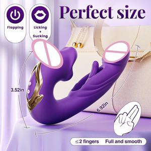 Clitoral Flapping Vibrator Sucking Tongue Licking Vibrator <strong>Dildo</strong> Sex Toys for Women Orgasm Vibrator Stimulator for Pleasure - Product Image 5