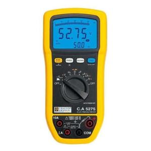 เครื่องมือวัดไฟฟ้า Chauvin Arnoux C.A 5273 True RMS พร้อมวัดแรงดันไฟฟ้าต่ำพิเศษ อุณหภูมิ และค่าความจุ CA5275 Chauvin - Product Image 3