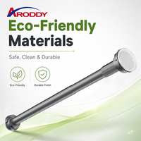 ARODDY Modèle très vendu Tringle à rideau à tension sans perçage 28 mm pour fenêtre de 16,7 à 25,2 pouces, conception brevetée