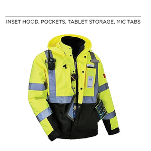 4-<span class=keywords><strong>1</strong></span> बमवर्षक के साथ वाटरप्रूफ एनीसी कक्षा <span class=keywords><strong>3</strong></span> शीतकालीन सुरक्षा जैकेट अनुकूलित लोगो के साथ - Product Image 6