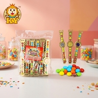 Offre Spéciale : Chocolat Noir Solide en Forme de Pièce Adorable avec Bonbons et Fèves de Chocolat Colorées
