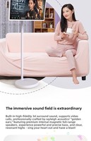 Écran mobile intelligent OEM avec fonction Follow-Me, contrôle gestuel, écran tactile, rotation automatique pour salon moderne