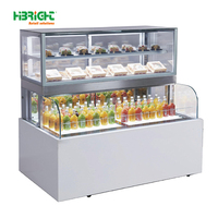 Highbright personnalisé éclairage LED économie d'énergie grand espace de stockage boulangerie verticale pour vitrine affichage au sol réfrigérateur