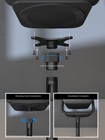 Support de sol pour projecteur HY PB28, réglable en hauteur, capacité de charge de 10 kg, plaque adaptatrice spéciale pour projecteur JMGO N3S Pro N5 Ultra N5 Ultra Max