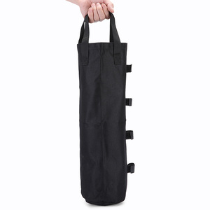 Sacos de arena para tiendas de campaña, de tela Oxford negra, a prueba de viento, para soporte exterior, tipo doble o individual - Product Image 4