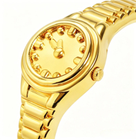 Bague personnalisée PCX en or massif 18 carats pour couple, bague montre, homme femme, Au750, style Hip Hop, épaisse, de luxe, pour mariage et fiançailles, bague fine