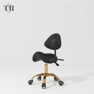 Turri En Stock Technicien Esthéticienne Vanité Chaise Selle Enfants Ergonomie Esthéticienne Tabouret Sillas De Barberia Avec Dossier - Product Image 1