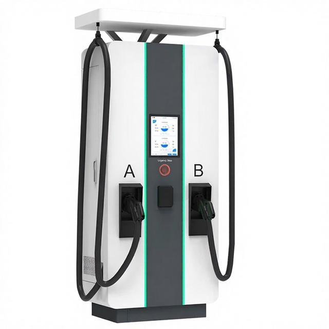 Ultra Fast DC EV Charging Station Hongjiali 240KW New Credit Card Payment System Outdoor Use 7-inch Touch Screen OCPP 1.6J