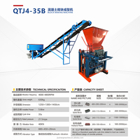 Machine à fabriquer des briques en ciment JIUSHENG en promotion, machine à blocs, machine à briques en ciment à haute production