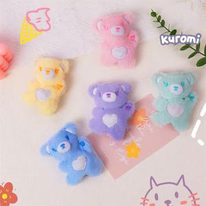 พวงกุญแจตุ๊กตาการ์ตูนรูปหัวใจตุ๊กตาหมีน่ารักของเล่นยัดไส้รูปหมีกระเป๋าของขวัญสำหรับเด็กผู้หญิงพวงกุญแจเครื่องประดับ - Product Image 3