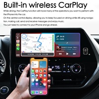 Écran tactile intelligent IPS 12,3 pouces pour tableau de bord CROWN KLUGER pour Highlander 2022 Android 13 CarPlay DSP GPS Navigation Radio Multimédia
