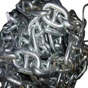 Chaîne d'ancre marine personnalisée en acier au carbone, diamètre de chaîne de 11 à 102 mm pour bateaux et navires, fournitures marines - Product Image 3