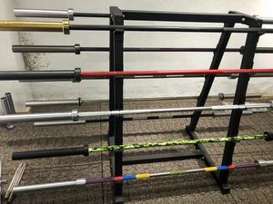 Barra de Pesas de Acero Inoxidable de Nuevo Diseño DWsports, 2.2m (220cm), Diámetro del Eje de 28.5mm, Peso de la Barra de 20KG, 675kg de Capacidad de Carga, para Gimnasio y <span class=keywords><strong>Fitness</strong></span> - Product Image 5