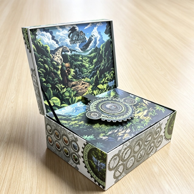 Custom Printed Board Game OEM Hard Paper Tabletop Strategy Party Game With Custom Cards Tokens Box for Kids Education Family