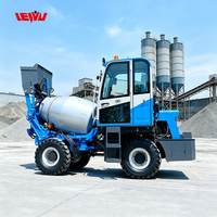 Camion malaxeur à béton autochargeur compact Hyundai de 1m³, 2m³, 2,5m³, 3m³, 4m³, 5m³, 6m³