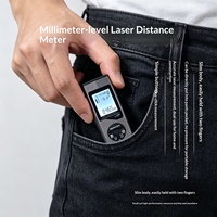 Télémètre laser haute précision L-30P/50P en gros, rechargeable par USB, personnalisable, appareil de mesure de pièce portable intelligent en plastique ABS