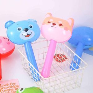 Martillos inflables de animales de dibujos animados con campana, juguete para niños, material de PVC, regalos para fiestas infantiles - Product Image 2