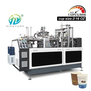 80-110pcs/min High Speed Paper Cup Making Machine, Automatic Paper Cups and Plate Forming Machine in China