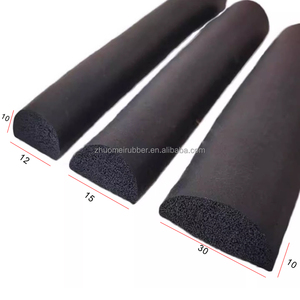 Tự dính D hình con dấu cao su, Miếng Bọt Biển cao su hồ sơ, Tùy chỉnh chống va chạm nửa vòng bọt niêm phong dải - Product Image 3