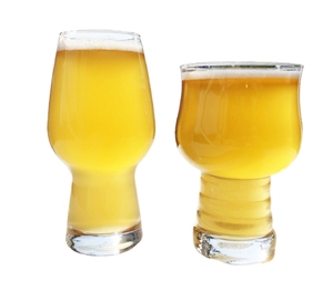 Cristalería de bar al por mayor 460ml borosilicato <span class=keywords><strong>artesanal</strong></span> pinta cerveza vidrio tulipán tapa diseño creativo personalizado hecho a mano sublimación vino rompible - Product Image 1