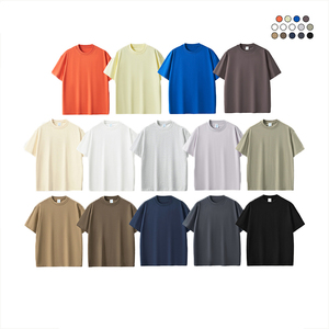 <span class=keywords><strong>T-shirt</strong></span> unisexe à manches courtes de qualité supérieure, de style streetwear, à épaules tombantes, personnalisable, de poids lourd, 305G, fabriqué par le fabricant - Product Image 5