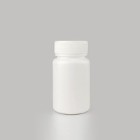 Vente en gros 200cc large bouche emballage plastique médecine bouteille capsule avec bouchon