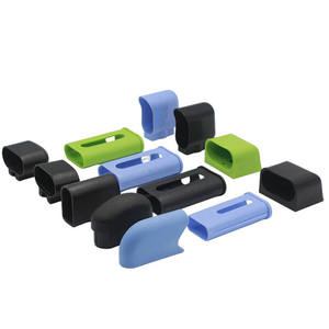 Housses de chaise et de bureau en plastique pour étudiants, protège-pieds de bureau en plastique, le caoutchouc est épaissi et résistant à l'usure, housse de chaise d'école - Product Image 2