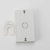 Plastique PVC ABS interrupteurs muraux électriques prise en plastique boîtier carré boîte de jonction