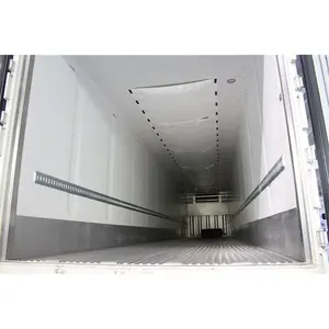 2-3 Axles 20/30 Reefer Refrigerated Box Semi Trailer With Reefer Power Unit