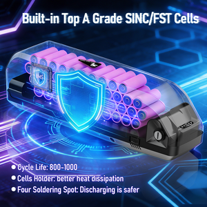 <span class=keywords><strong>Batterie</strong></span> de <span class=keywords><strong>vélo</strong></span> <span class=keywords><strong>électrique</strong></span> Wallenpower 52V20Ah avec BMS 40A, cellules <span class=keywords><strong>Samsung</strong></span> 21700 Hailong, compatible Bafang 500W 750W 1000W pour E-bike - Stock UK - Product Image 5