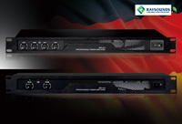 Amplificateur de puissance professionnel 2 canaux 2x360W 4 Ohm 2x200W 8 Ohm Amplificateur audio à montage en rack pour système de sonorisation OEM Factory