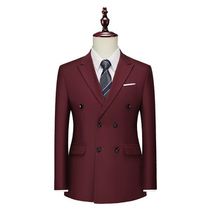 <span class=keywords><strong>Traje</strong></span> Morado Casual de Negocios para <span class=keywords><strong>Hombre</strong></span> con Doble Botonadura para Exportación Transfronteriza Abrigo Individual de Alta Calidad - Product Image 4