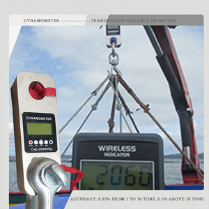 เครื่องวัดแรงดึงโหลดเซลล์ 20T แบบไร้สาย พร้อมห่วงคล้อง - Product Image 1