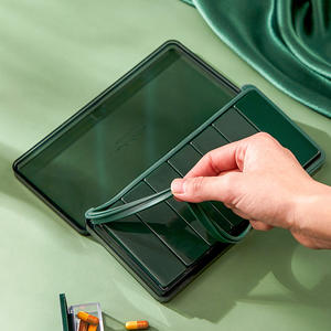 กล่องใส่ยาแบบรายสัปดาห์ 3 ครั้งต่อวัน กล่องยาขนาดใหญ่ 7 วัน กล่องจัดระเบียบยาสำหรับเดินทาง กล่องใส่ยา - Product Image 4