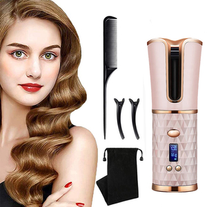 USB Rechargeable Wireless <strong>Automatic</strong> Hair <strong>Curler</strong>, Portable Auto Magic Hair <strong>Curler</strong> <strong>Cordless</strong> Wireless <strong>Automatic</strong> Hair <strong>Curler</strong> - Product Image 1