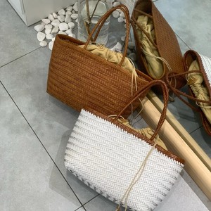 Nouveau Sac à Main en Cuir Tressé Grande Capacité pour Femme 2025 – Sac Bandoulière Tendance en Rotin, Vente Chaude Transfrontalière - Product Image 2