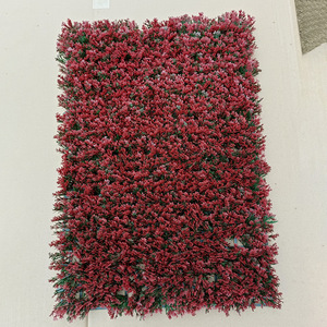 Mur végétal artificiel de haies 10 cm et moins, résistant aux UV, pour mariage, extérieur, décoration intérieure, vente en gros - Product Image 2