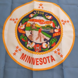 Hot Sale Minnesota Embroidered 3X5FT Pennant Durable 210D Oxford Cloth U.S. 50 State <b>Flags</b> Strong Resistant 3X5FT <b>Flag</b> - Product Image 2