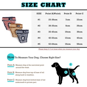 Pañales reutilizables <span class=keywords><strong>para</strong></span> perros, lavables, algodón suave, banda <span class=keywords><strong>para</strong></span> el vientre, pantalones <span class=keywords><strong>para</strong></span> mascotas - Product Image 6